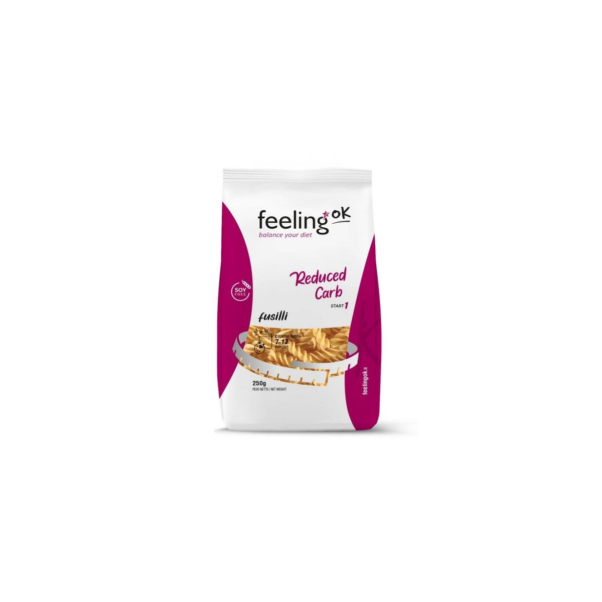 Feeling Ok Espirales Bajos en Carbohidratos 250g