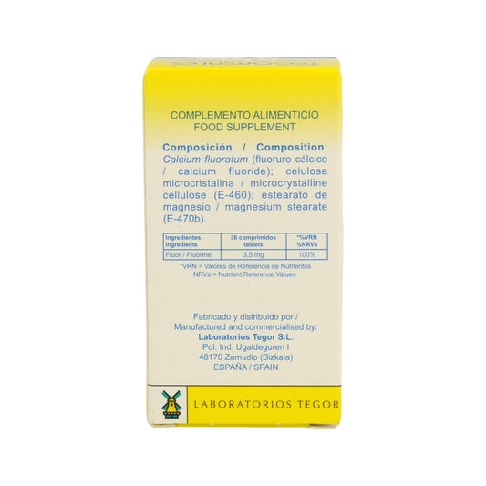 Tegor Tegor Sal 1 Calcium Fluoratum 350comps