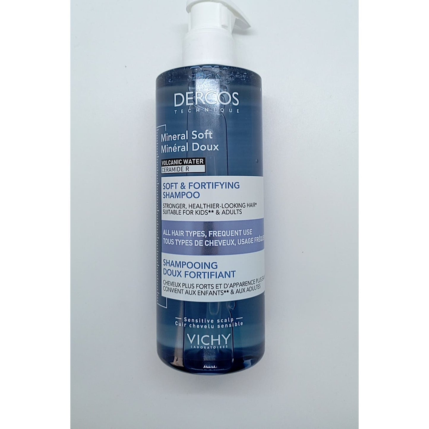 Vichy Dercos Technique Champú Mineral Suave Fortificante 400ml