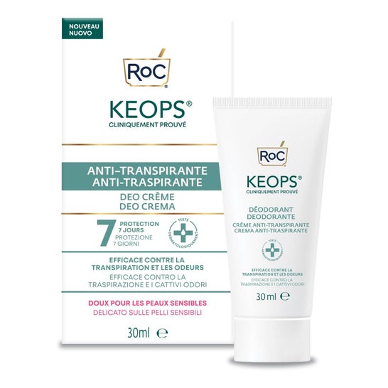 Keops Desodorante Crema Anti-Transpirante 30 ml