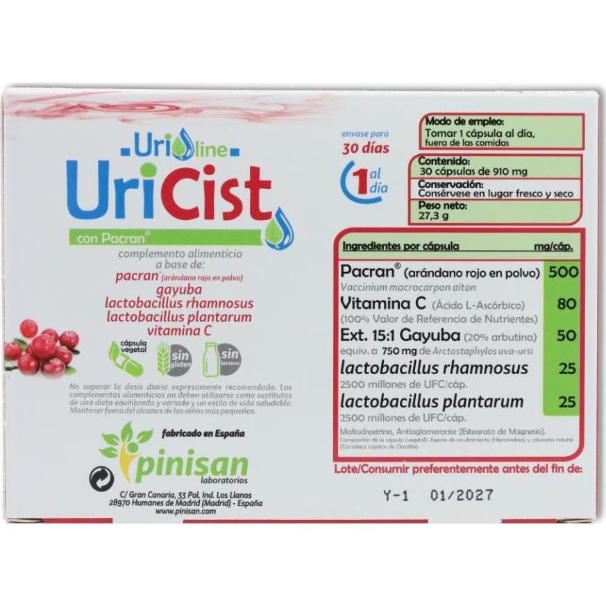 Pinisan Uricist 30caps