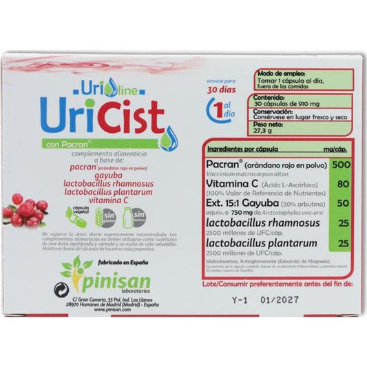 Pinisan Uricist 30caps