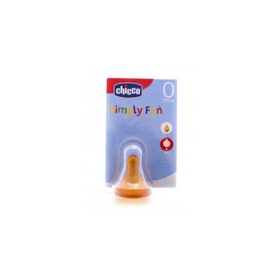Chicco® Simply Fun tetina silicona mini 0m+ 1uds