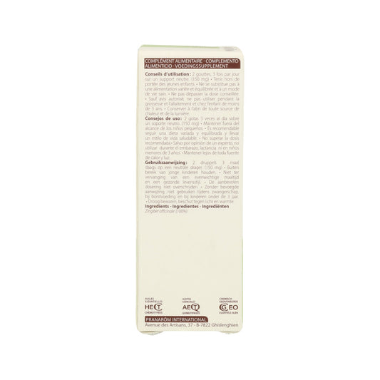 Pranarôm Aceite Esencial de Jengibre 5ml