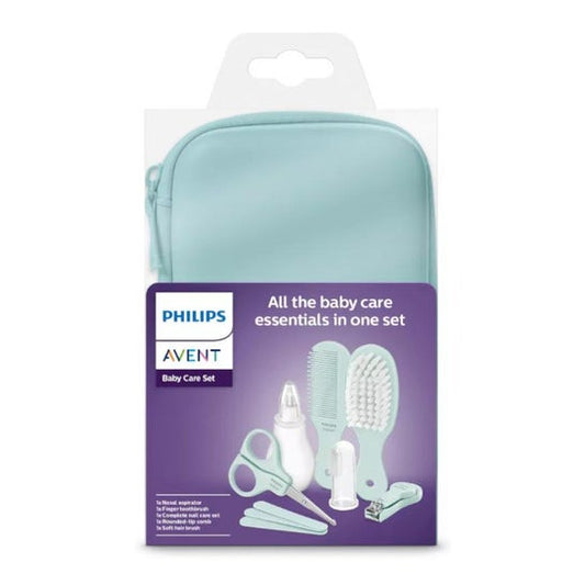 Philips Avent Kit Conjunto de Cuidado e Higiene para Bebé Azul