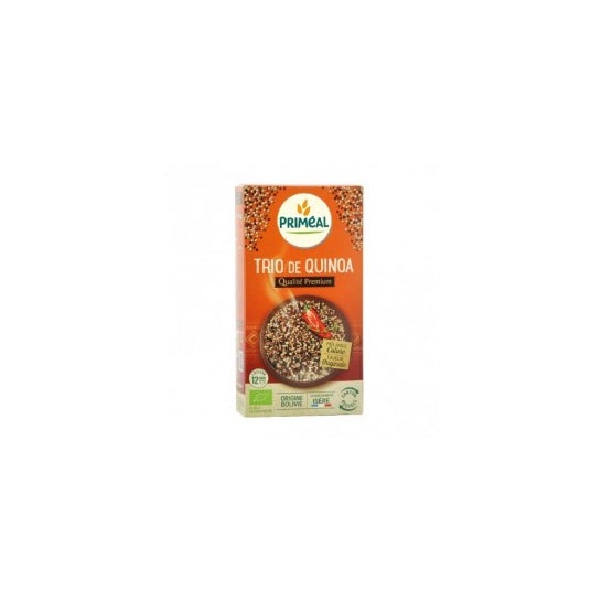 Primeal Quinoa Trio Blanca Roja Negra Bio 500g