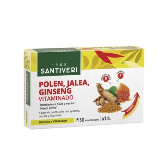 Santiveri Polen+Jalea+Ginseng 30comp