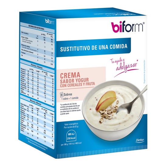 Biform Natilla Yogur 6 Sobres