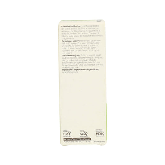 Pranarôm Aceite Esencial de Sándalo de las Indias Occidentales 10ml