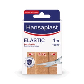 Hansaplast Elastic Apósito Tira 1m x 6cm