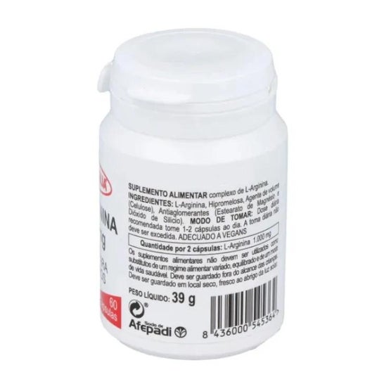 Integralia L-Arginina 500mg 60 cápsulas