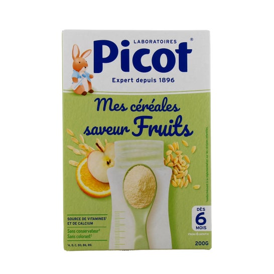 Picot Mes Céréales Fruits 6 Mois 200g