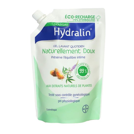 Hydralin Naturalmente Suave Gel Limpiador Recarga 400 ml