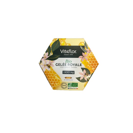 Vitaflor Bio Jalea Real 1800 mg 20 Ampollas