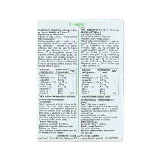 Zentrum Diureplan Forte 30comp