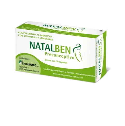 Natalben Preconceptivo 30caps