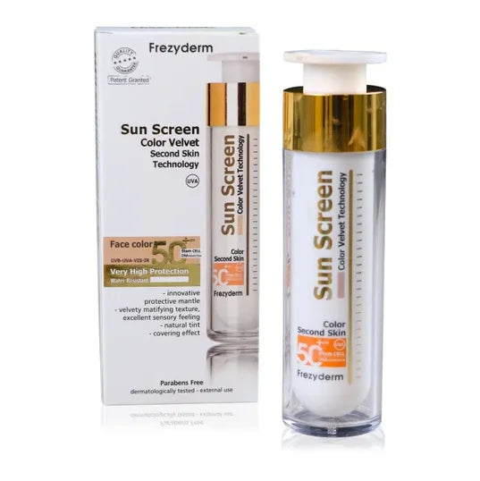 Frezyderm Sun Screen Color Velvet Technology SPF50+ 50ml