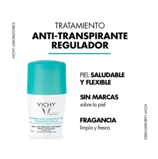 Vichy Tratamiento Antitranspirante 48h Roll-on