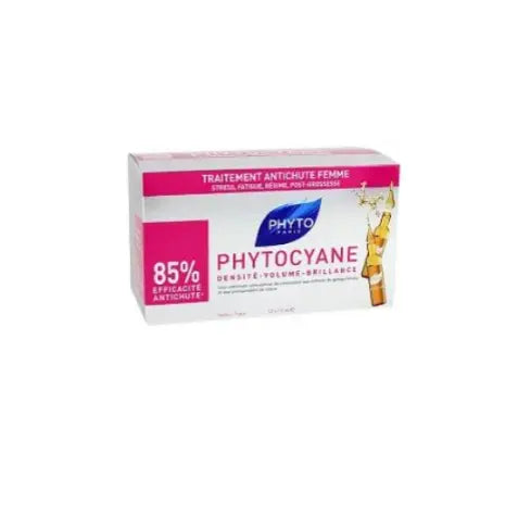 Phyto Phytocyane Tratatamiento Anticaída Mujer Caída Reaccional