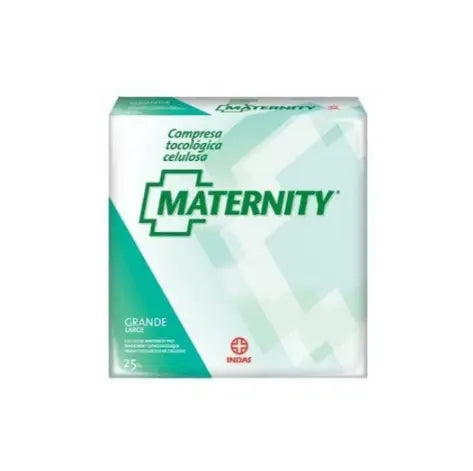 Indas Maternity compresa tocológica de celulosa 25uds