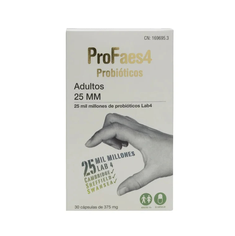 ProFaes4 Probioticos Adultos 25mm 30caps