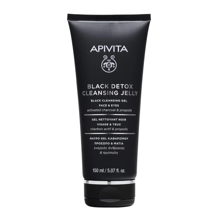 Apivita Black Detox Cleansing Jelly 150ml