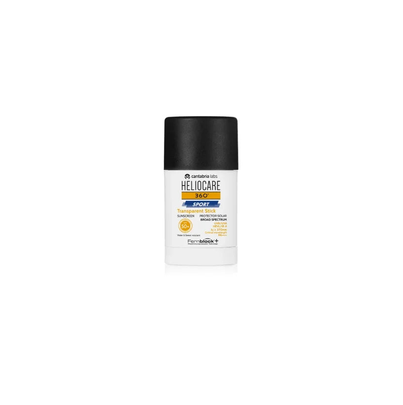Heliocare 360º Sport Transparent Stick Protector Solar SPF50+ 25g