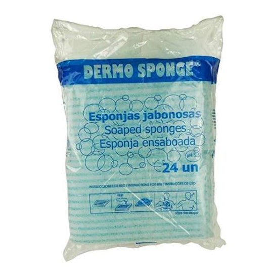 Dermo Sponge Esponja Jabonosa 24 U