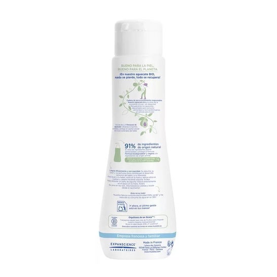 Mustela Babygel Baño de Espuma con Aguacate BIO 200ml