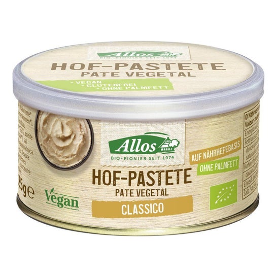 Allos Paté Vegetal Clásico Bio 125g