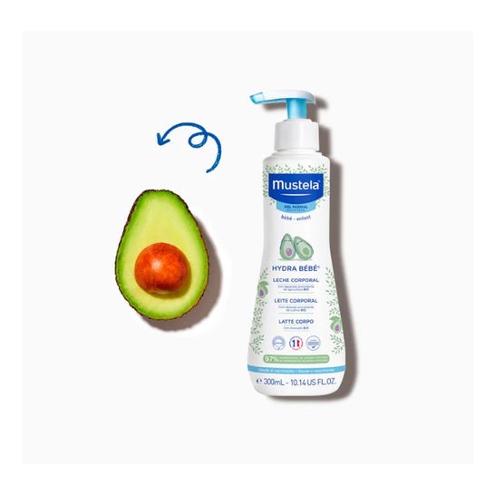 Mustela Hydra Bebé Leche Corporal Con Aguacate Bio 500ml