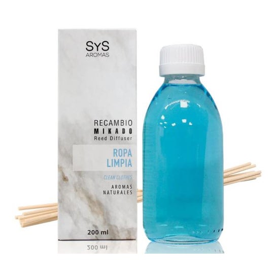 Sys Mikado Recambio Ropa Limpia 200ml