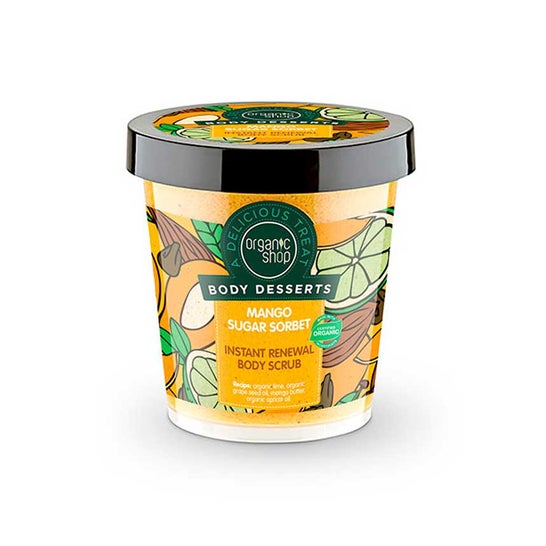 Organic Shop Exfoliante Corporal Renovación Azúcar Mango 450 ml