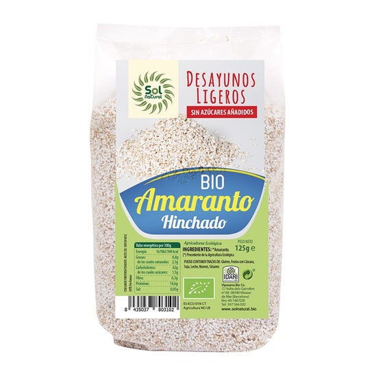 Sol Natural Amaranto Hinchado Bio 125g