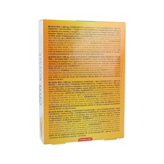 Intersa Jalea Real Adultos 1000mg 20amp