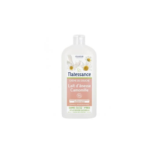 Natessance Crema de Ducha Leche de Burro Manzanilla 500 ml