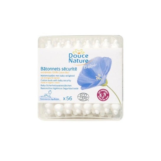 Douce Nature bastoncillos bebé 56uds