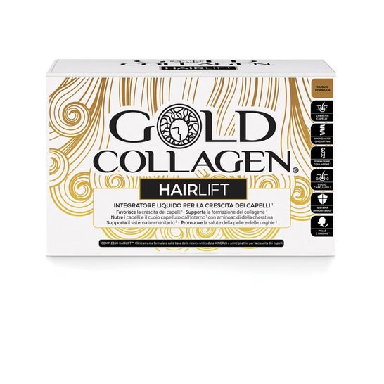 Gold Collagen Hairlift 10 Ampollas