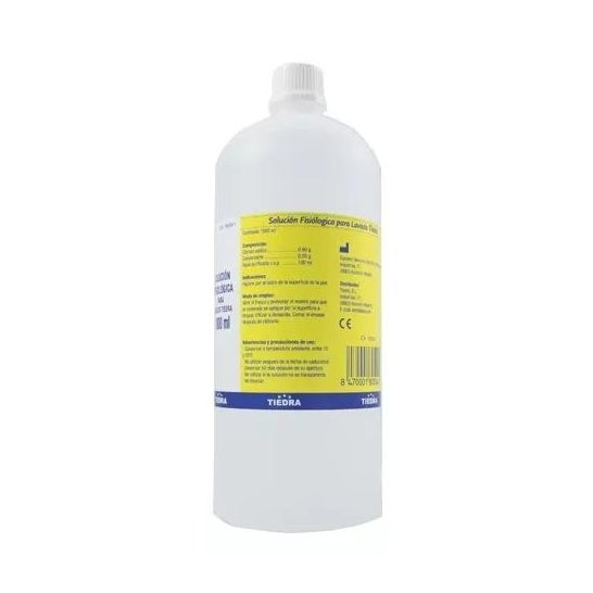 Tiedra Solucion Fisiologica Para Lavado 1000ml