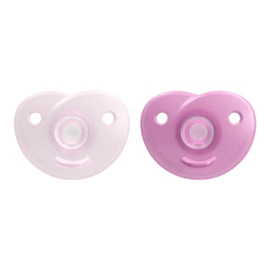 Avent Chupetes Soothie Niñas 0-6M 2uds
