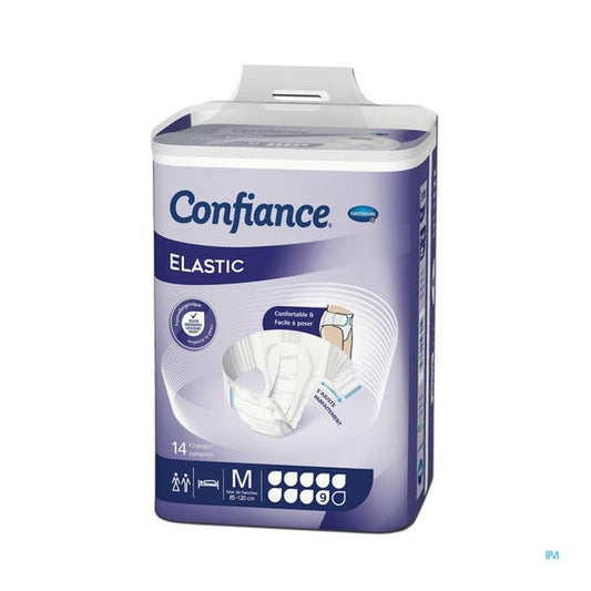 Confiance Elastic 9 Gouttes Taille M 14uds