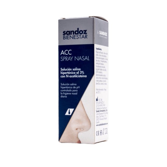 Sandoz Solución Hipertónica Spray Nasal 20ml