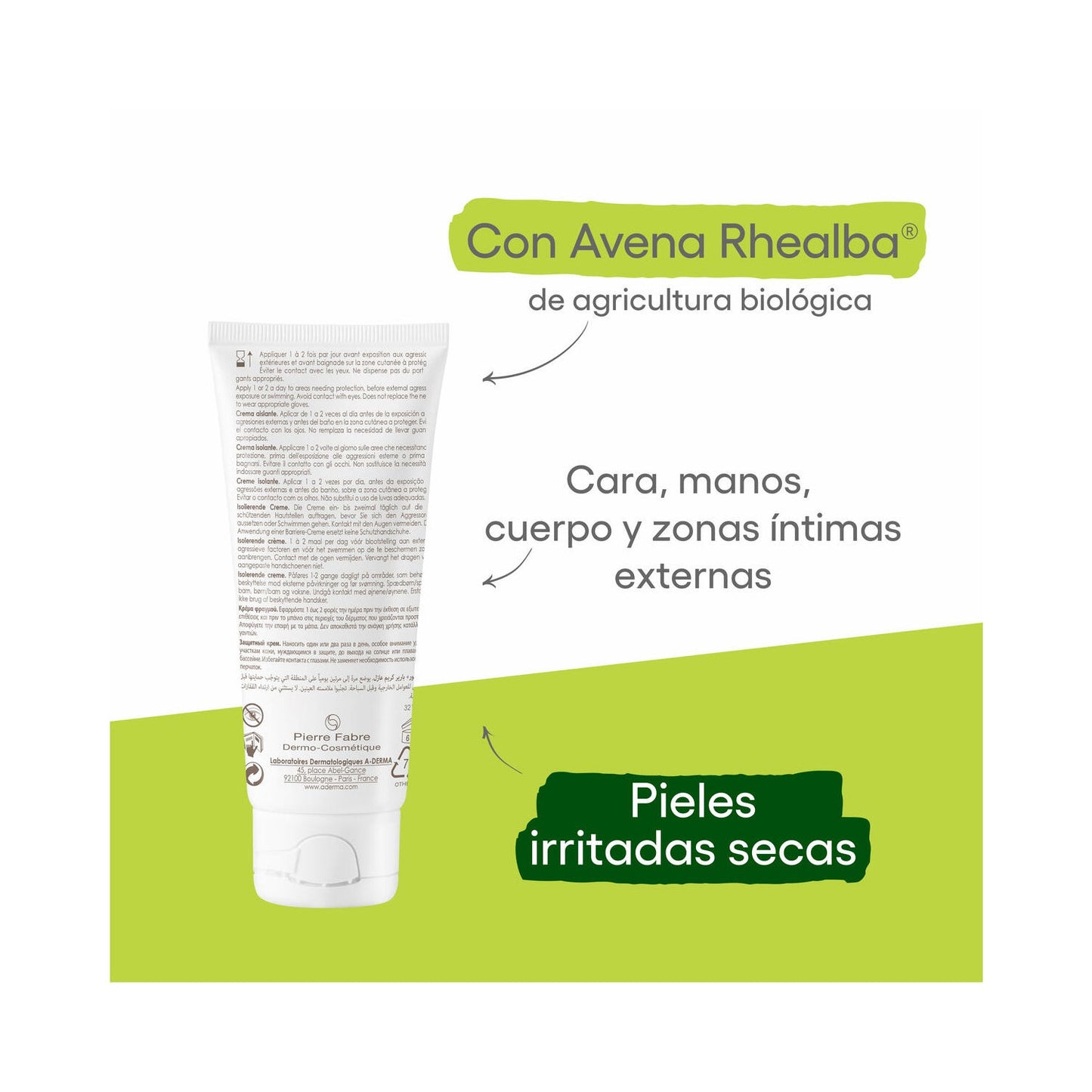 A-Derma Dermalibour+ Barrier Crema Aislante 100ml