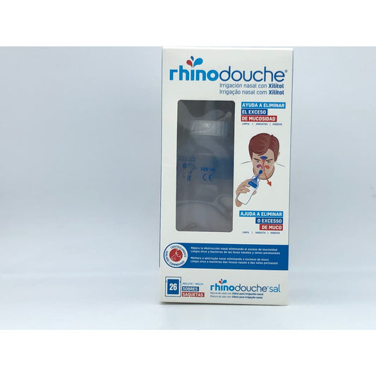 Rhinodouche Irrigador Nasal + Rhinodouche Sal 26 Sobres