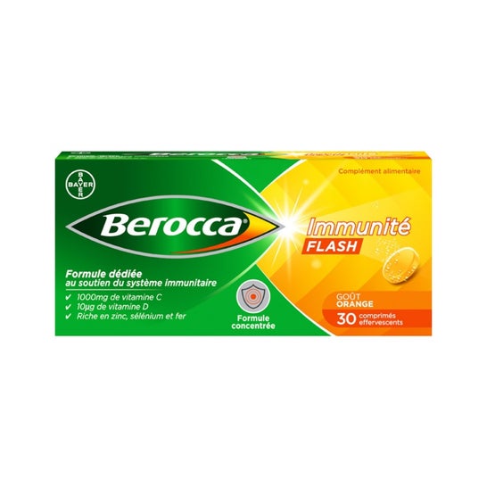 Berocca Immunité Flash 30comp