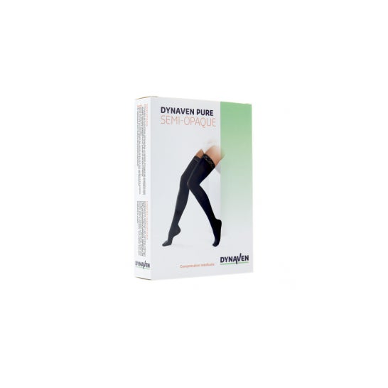 Calcetines Médicos Sigvaris Dynaven 2 Reflex Negro Largo Talla XL 1par