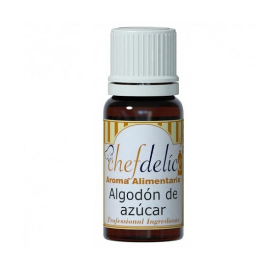 Chefdelice Aroma Algodón Azúcar Sin gluten 10 ml