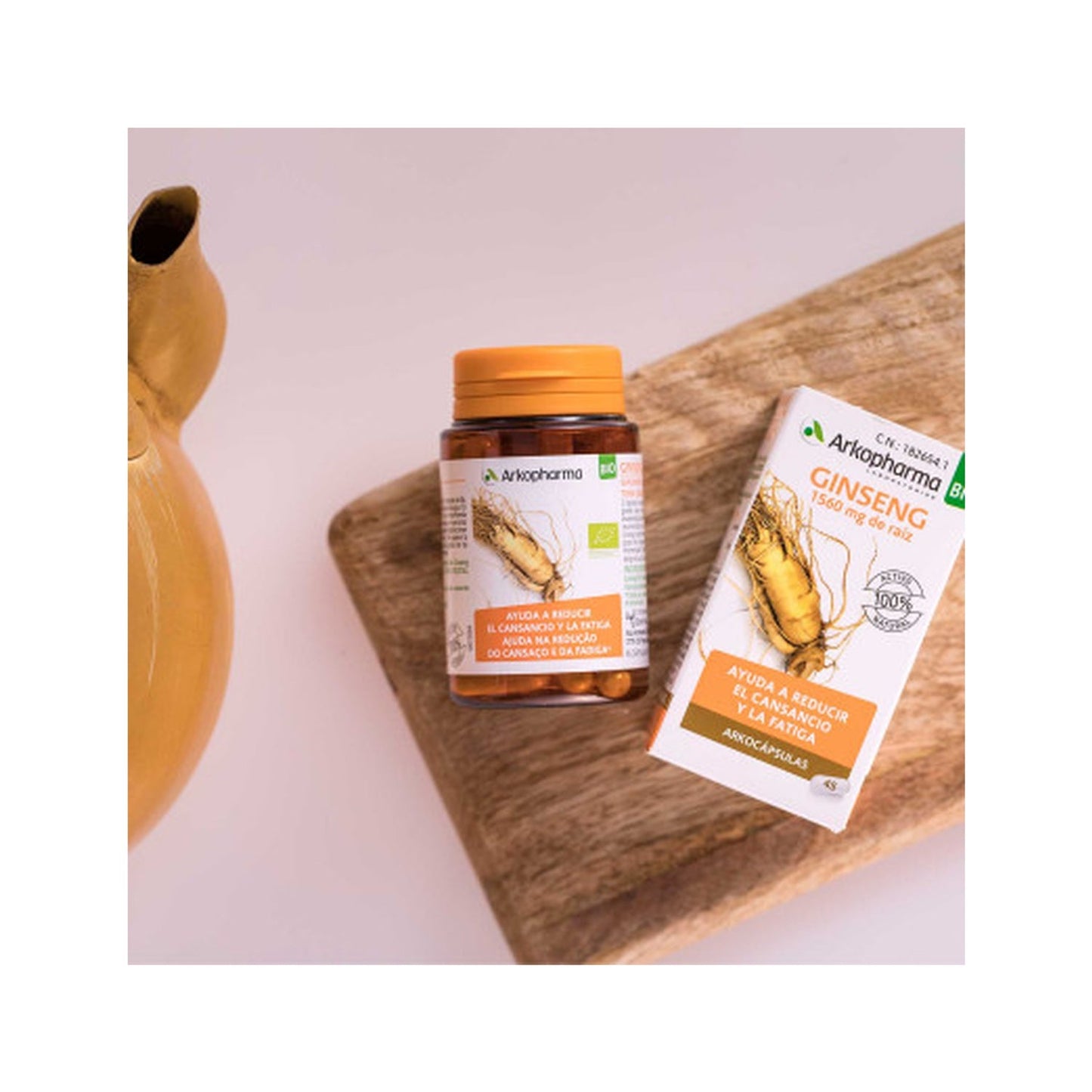 Arkopharma Arkocápsulas Ginseng BIO 84caps