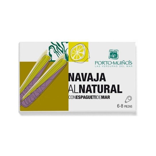 Porto Muiños Navaja Natural Espagueti Mar Eco 90 g