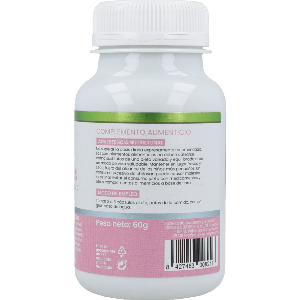 Sotya Chitosán 500mg 100cáps